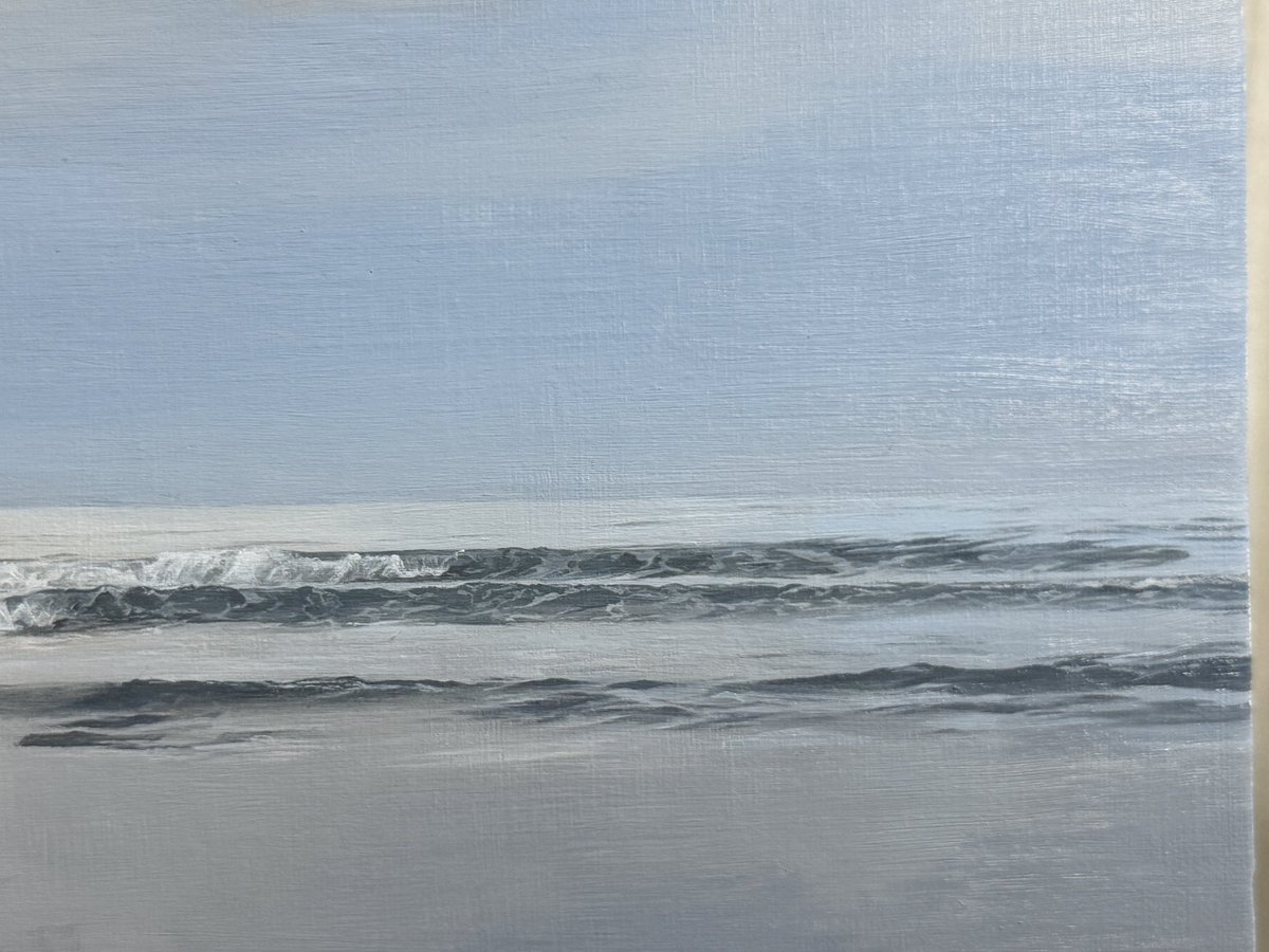 動きと立体感意識…🎨🌊