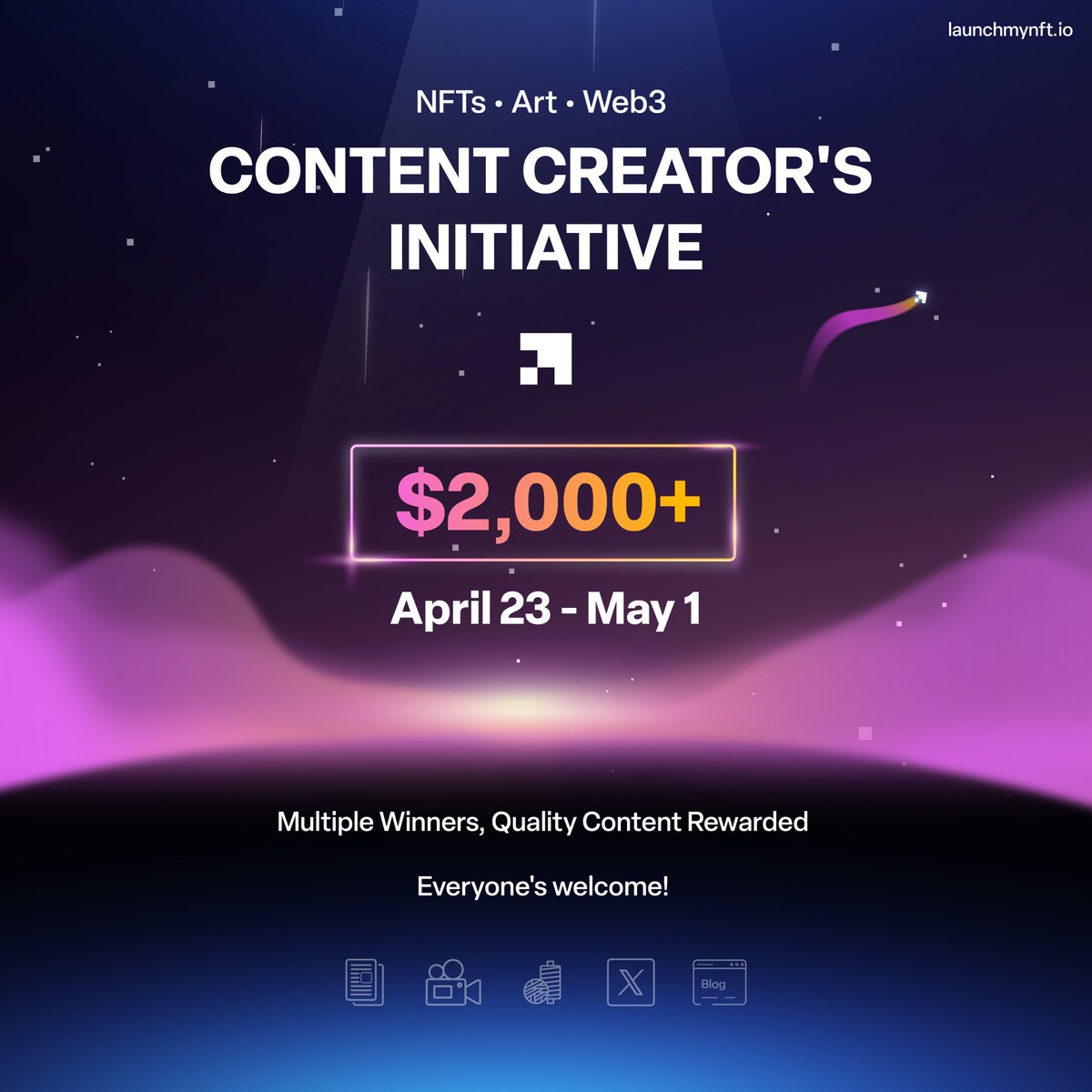 LaunchMyNFT tweet media