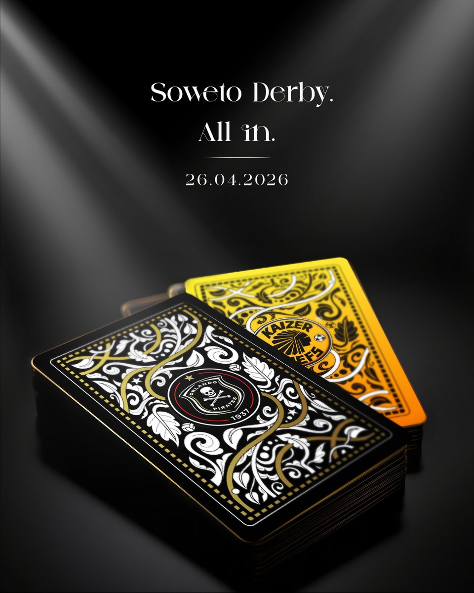 𝐂𝐎𝐔𝐍𝐓𝐃𝐎𝐖𝐍: 𝐎𝐍

⚫⚪🔴⭐
#OrlandoPirates
#OnceAlways
#SowetoDerby
#ALLIN