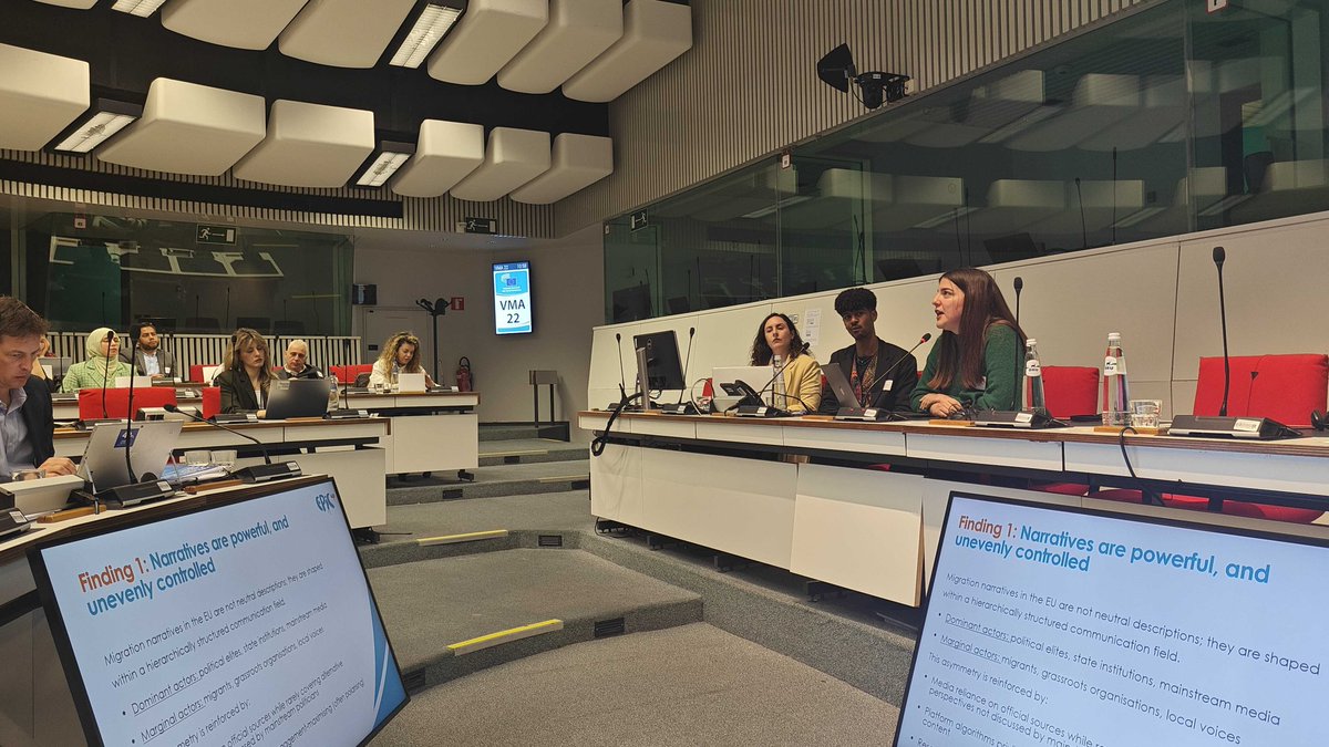 kmop_org's tweet image. #HappeningNow: Policy Lab on Migration Narratives
📍@eu_eesc | Brussels
➡️Follow @AmifEpic for more updates!

#PolicyLab #Migration @EUHomeAffairs #MigrationNarratives