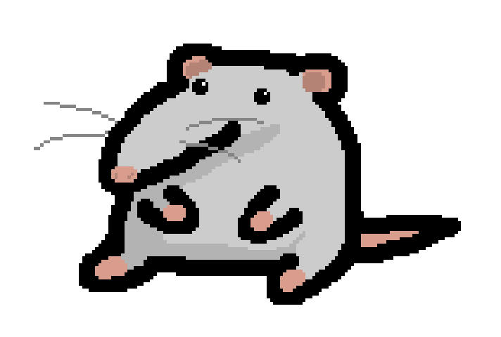 PigeonGod39's tweet image. Daily Rats for no reason

Day 656: Unrelated Rat #rat #pixelart