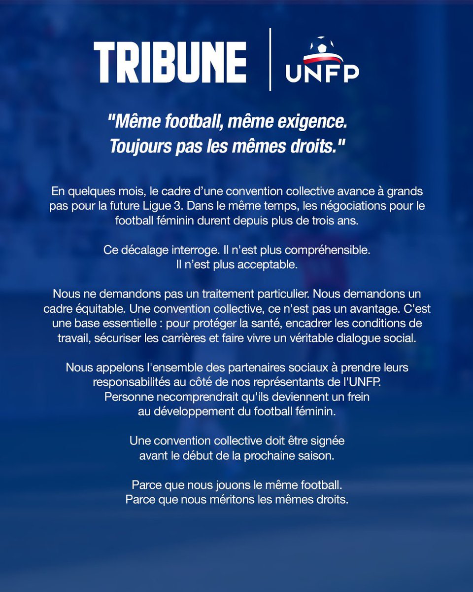 Première Ligue Reporter tweet media