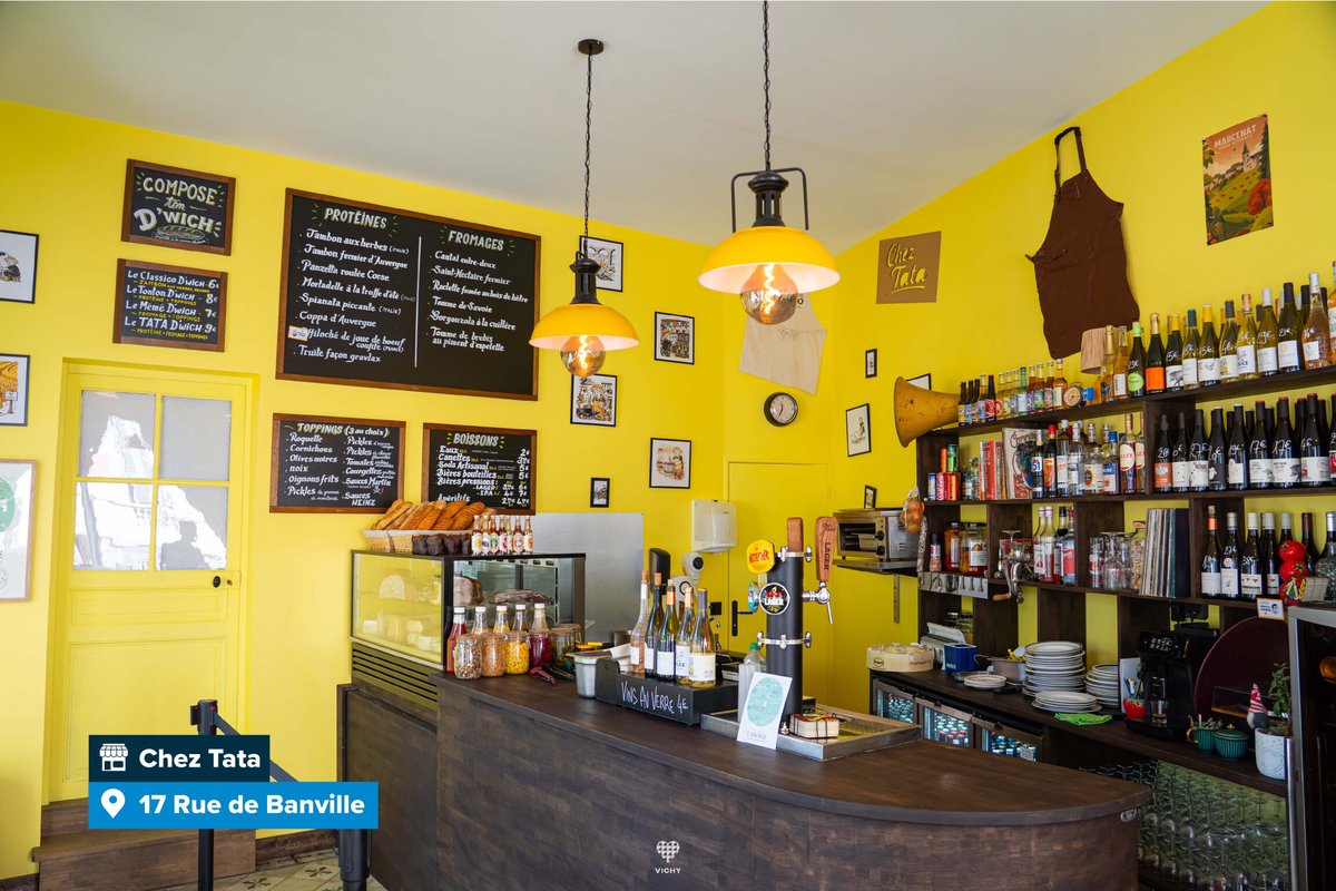 VilleDeVichy's tweet image. [#Commerces] 🤗 𝐃𝐞́𝐜𝐨𝐮𝐯𝐫𝐞𝐳 𝐥𝐞𝐬 𝐞𝐧𝐬𝐞𝐢𝐠𝐧𝐞𝐬 𝐪𝐮𝐢 𝐨𝐧𝐭 𝐨𝐮𝐯𝐞𝐫𝐭 𝐫𝐞́𝐜𝐞𝐦𝐦𝐞𝐧𝐭 𝐚̀ 𝐕𝐢𝐜𝐡𝐲 !
• 𝐋’𝐀𝐮𝐛𝐞𝐫𝐠’𝐢𝐧𝐧  - Restaurant 
• 𝐋𝐞 𝐏𝐞𝐭𝐢𝐭 𝐠𝐨𝐮𝐫𝐦𝐚𝐧𝐝 - Boucherie
• 𝐂𝐡𝐞𝐳 𝐓𝐚𝐭𝐚 - Sandwicherie