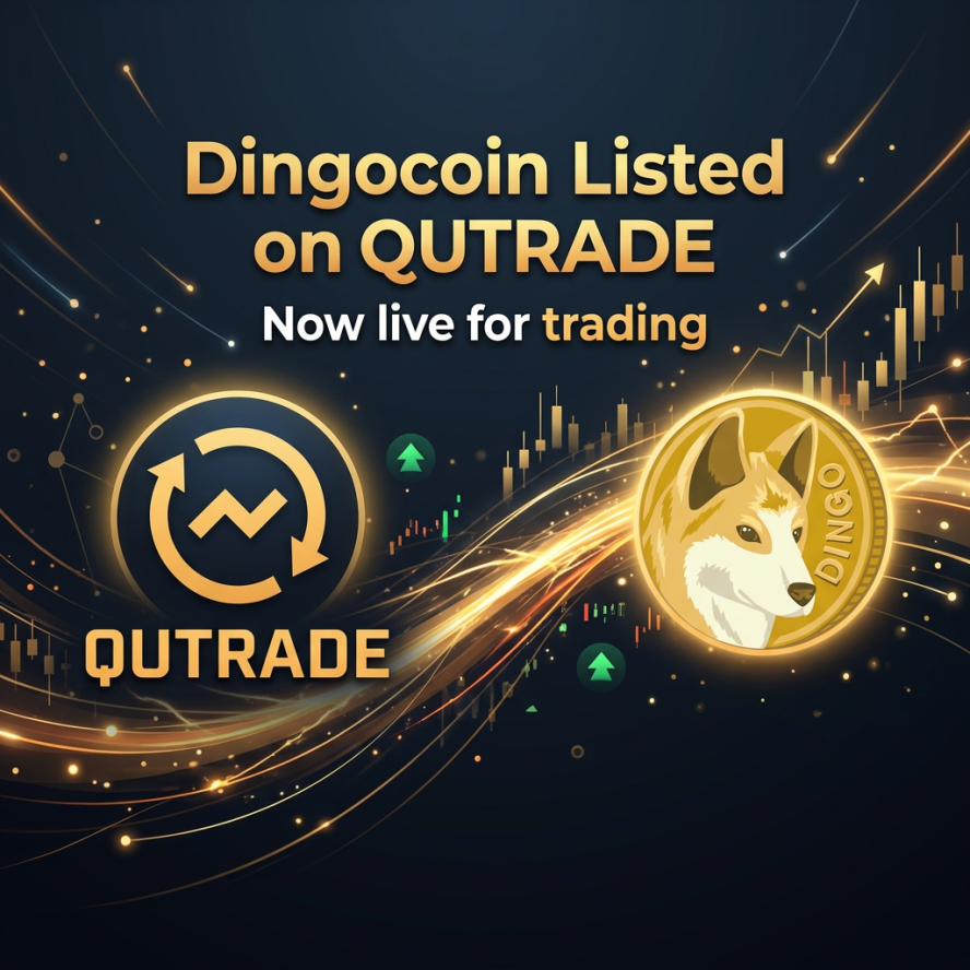 Dingocoin has listed on Qutrade! 

qutrade.io/en/?new=74