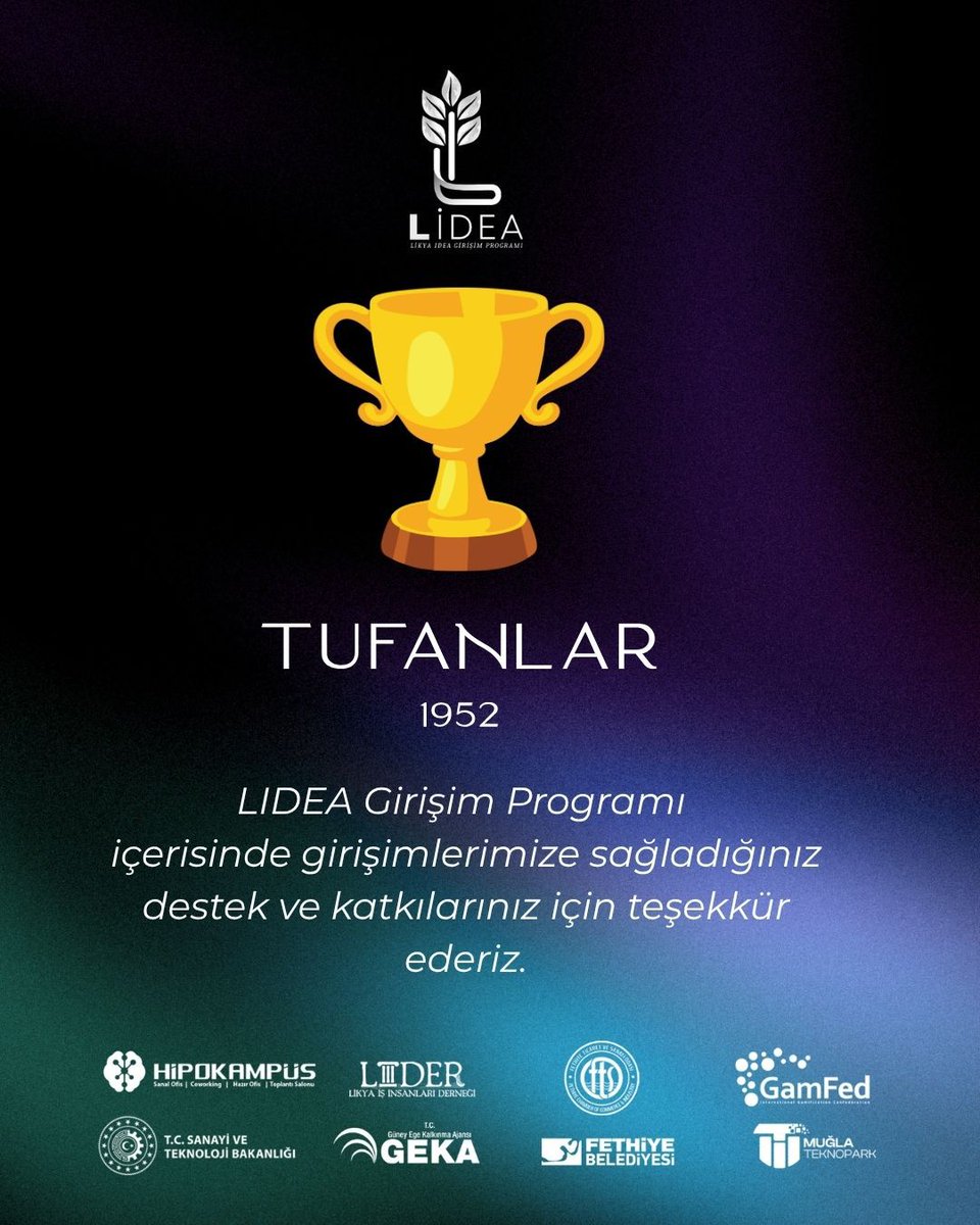 Lidea Girişim tweet media