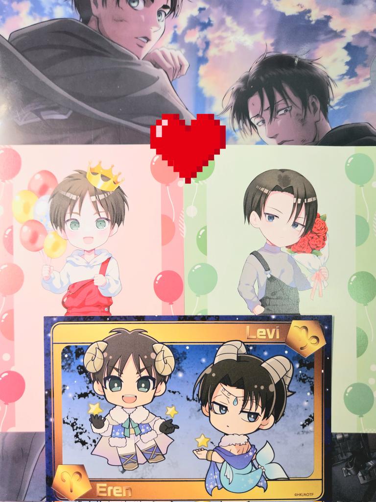 プリカフェでエレリの特典引いた！嬉し～☺️