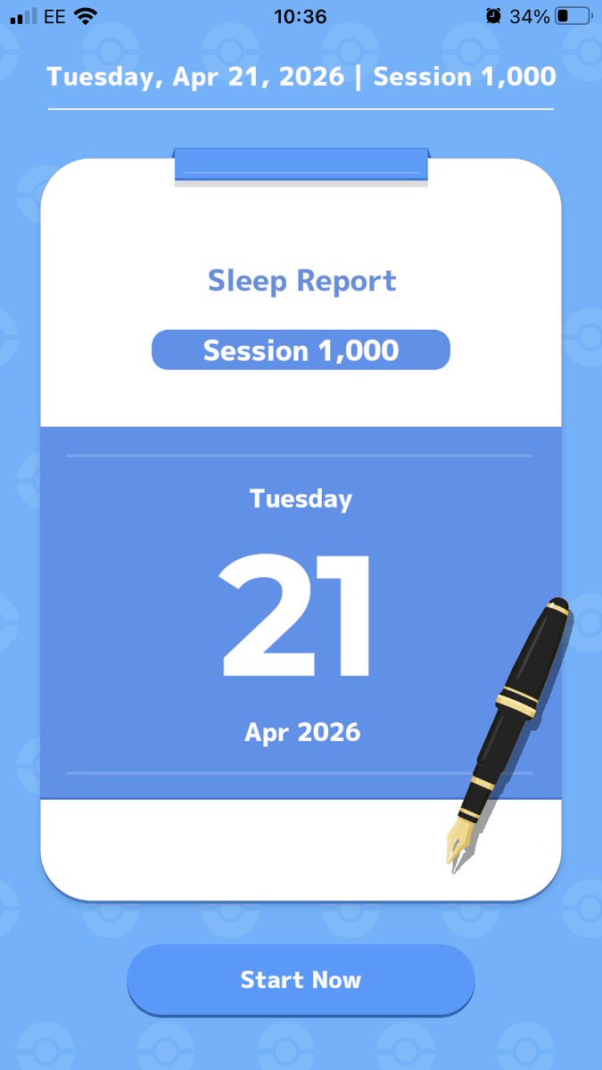 retrokrazy's tweet photo. Hurrah! So today we celebrate 1000 days of sleep in #PokemonSleep! 😀 This seems like a pretty momentous occasion. 🥳 I was hoping for a shiny today, but unfortunately not, lol. 😅 Still, I’m pretty proud of this achievement, it highlights my love of sleep. 😴❤️ #ILoveSleep https://t.co/NHFdDbBHGs