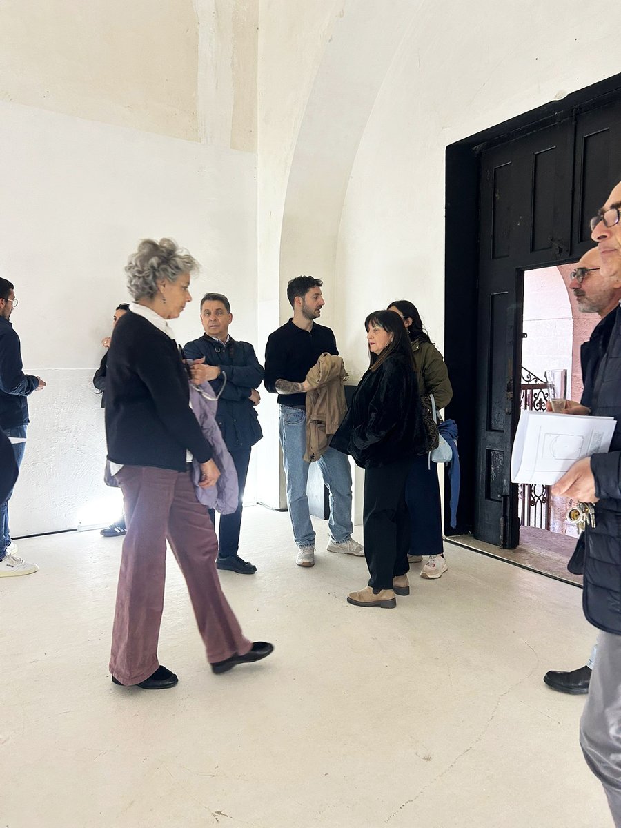 SoutHeritage's tweet photo. Grazie ai ns pubblici!
Immagini dall’inaugurazione della mostra “Michelangelo Pistoletto: arte come documento di dialogo” prima iniziativa #SoutHeritage 2026 che segna il ritorno dell’artista a Matera (già ospite della fondazione nel 2005  con la mostra “Love Difference/Matera”) https://t.co/GLsxyopjnu
