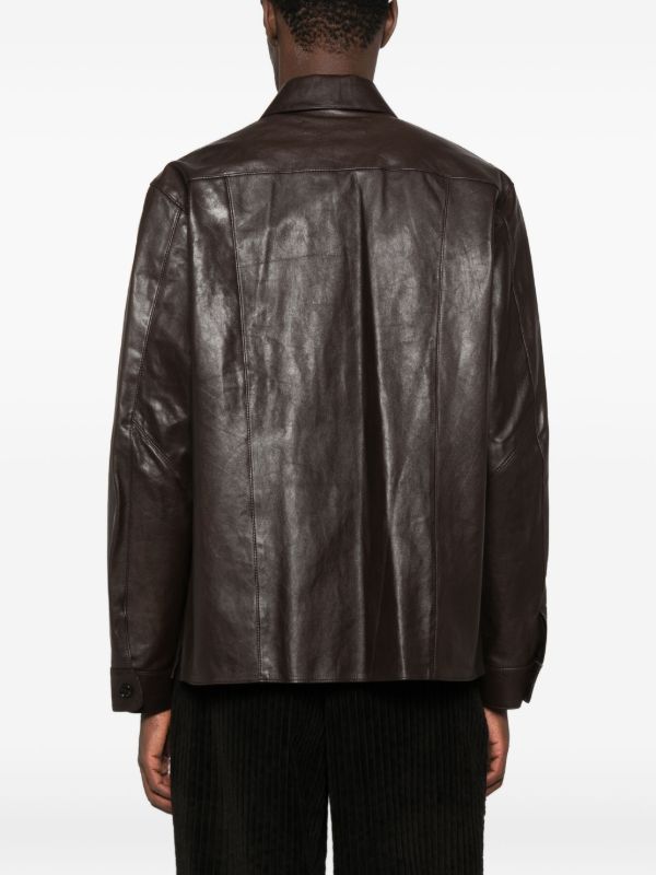 🧥OUR LEGACY leather overshirt

#KANGDANIEL
#강다니엘