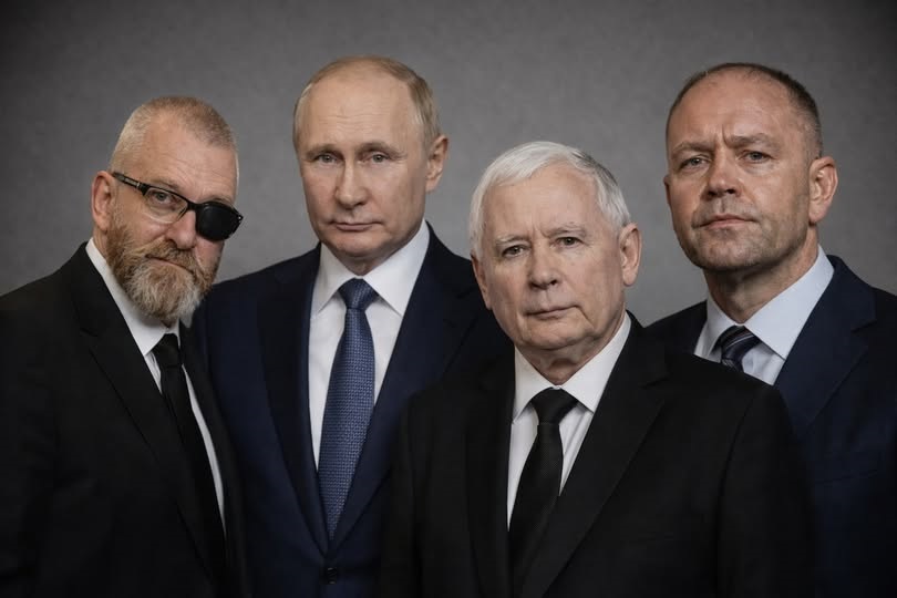 Czterech jeźdźców apokalipsy dla Polski. 👹 👹 👹 Ja nie straszę, ja ostrzegam. Wszystko co najgorsze dla Polski we współczesnym świecie może się wydarzyć przez tych czterech .🤮 🤮 🤮 UWAGA - zdjęcie wygenerowałem przy pomocy AI. "👍