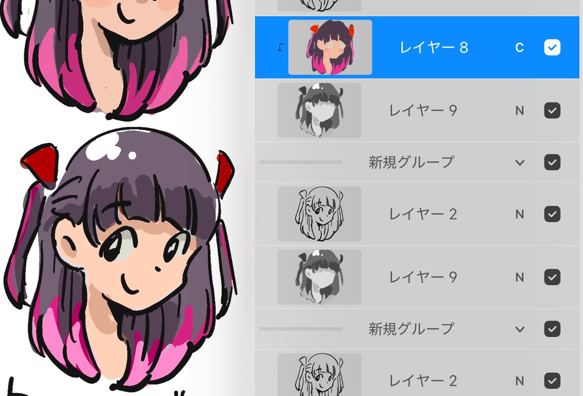 絵を描く人 tweet media