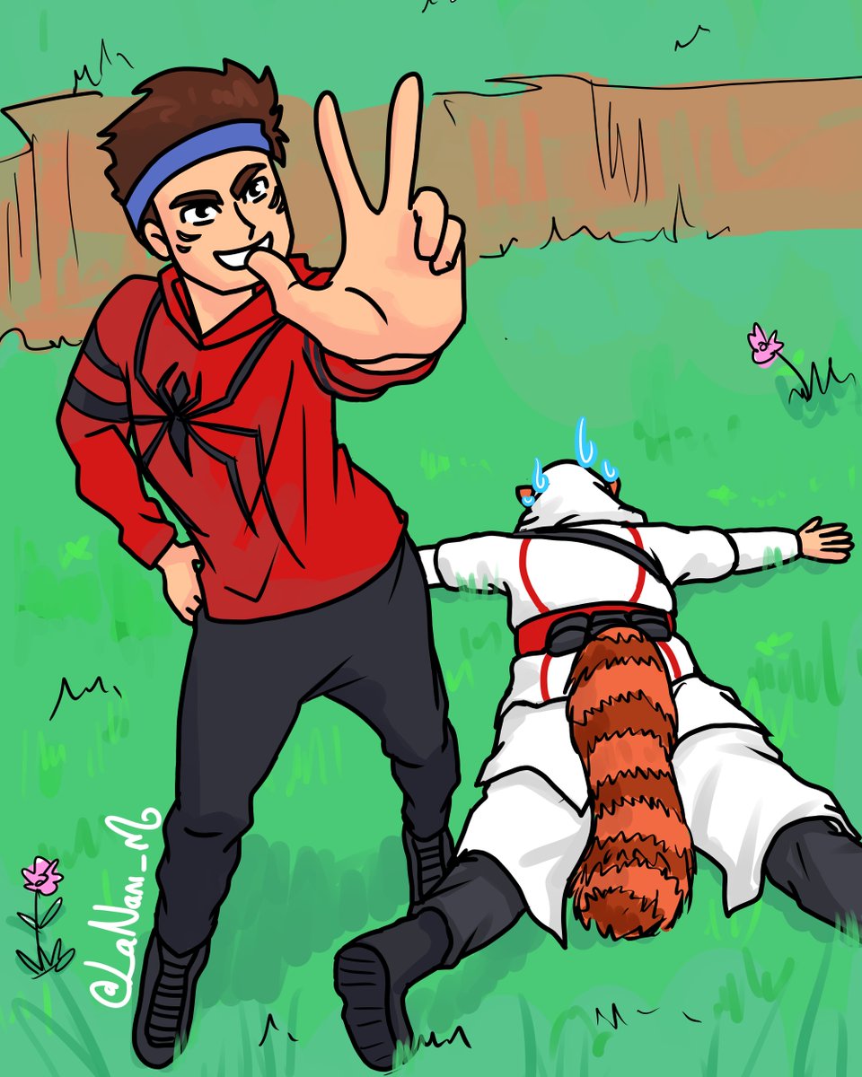 LaNani_M's tweet image. Con el cockroach friend 🪳

#roierfanart #ewroonfanart #QSMP #QSMP2