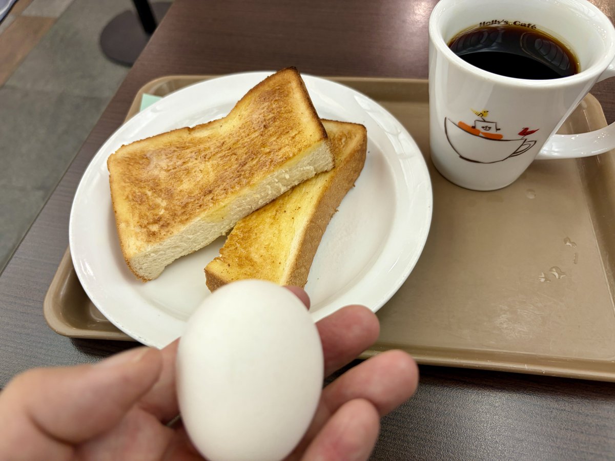 3時のモーニングセット

対象者の通過待ち