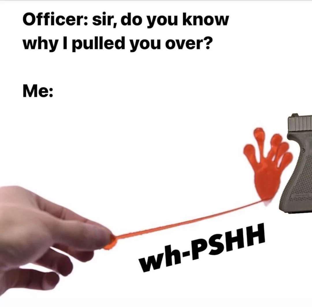 "Your honor, he was just being silly."