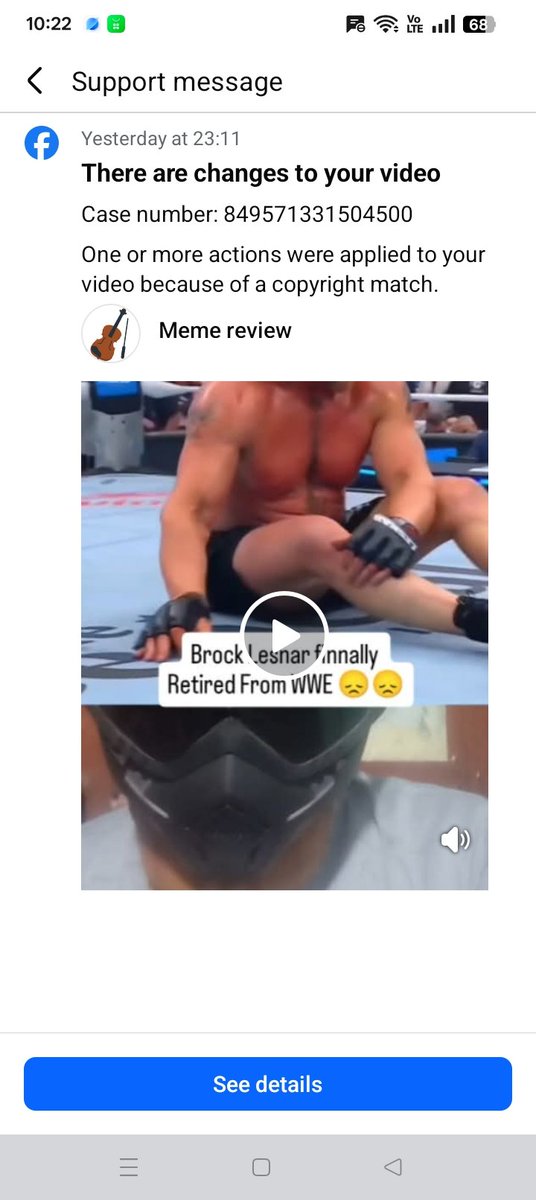 _beingpunjabeee's tweet image. Video is blocked bhai 😭 
#facebook #instagram #strike