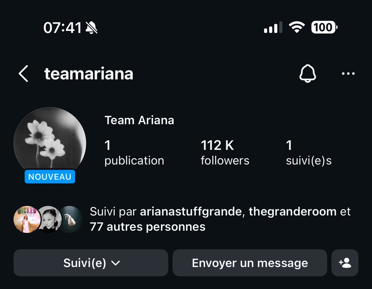 TeamArianaBE's tweet image. #INFO: L'équipe d'Ariana a créé un compte Instagram :
