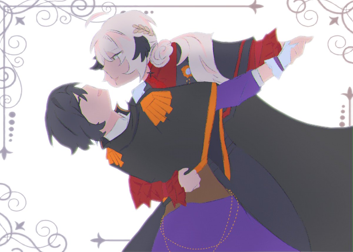 Don't be fooled with them looking so happy, they just match each other freaks

#fluxarata