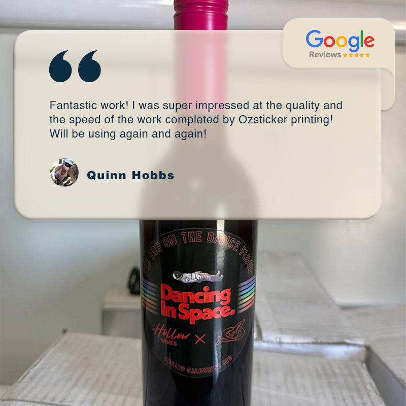 Too busy for average. Why settle for “good enough” when you can have quality and speed?

Hearing this from Quinn Hobbs (Dancing in Space x Hollow Wines) is why we do what we do—brands that care about detail trust our print. 🍷

See his review: shorturl.at/9E62K