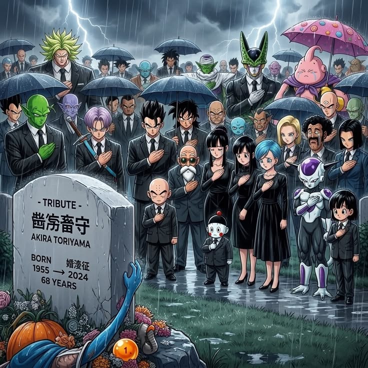 Akira Toriyama (1995-2024) 
Only Anime Legends Know Him