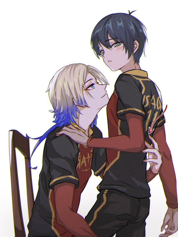 Bakubabe_1's tweet image. Nahh just look at kaiser's hand placement holy moly #kaiser #isagi #kaisagi #bluelock #bl #kaiserxisagi #yaoi #manhwa