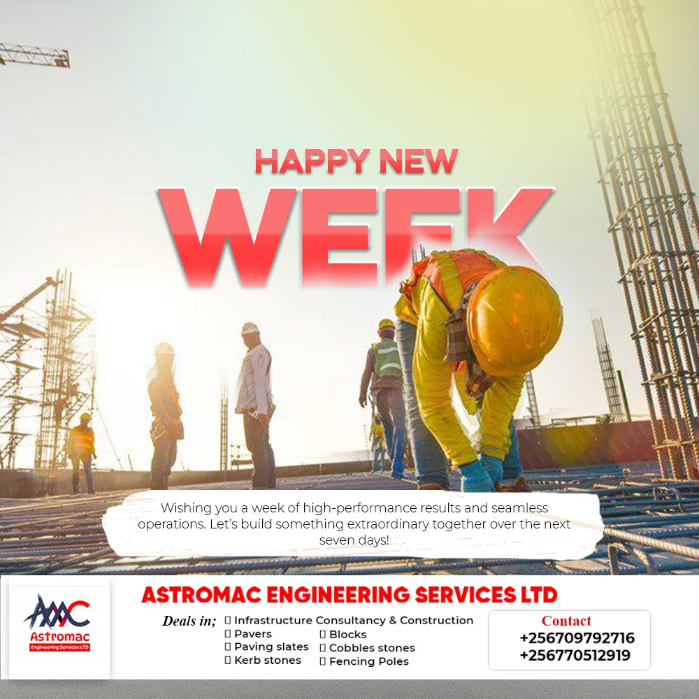 Astromac_Eng's tweet photo. Happy New week from @Astromac_Eng bring the business to your loyal construction partners. https://t.co/vrrwaDXUkx