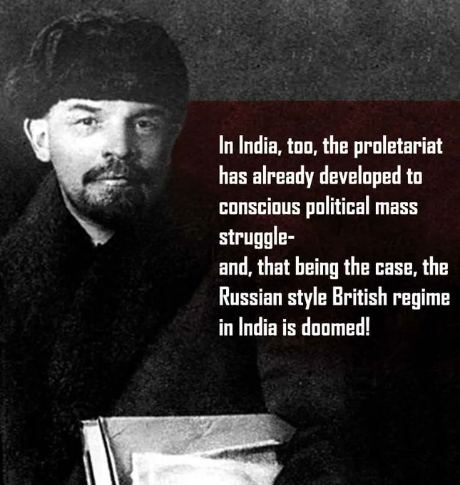 pycpim's tweet photo. Lenin’s support for anti-colonial struggles deeply influenced Bhagat Singh and Chandrashekhar Azad.
In 1928, this shift toward Marxist-Leninist ideals led them to rename the HRA to the HSRA (Hindustan Socialist Republican Association), with 'S' standing for Socialist. #Lenin156 https://t.co/Sm9mChzGKN
