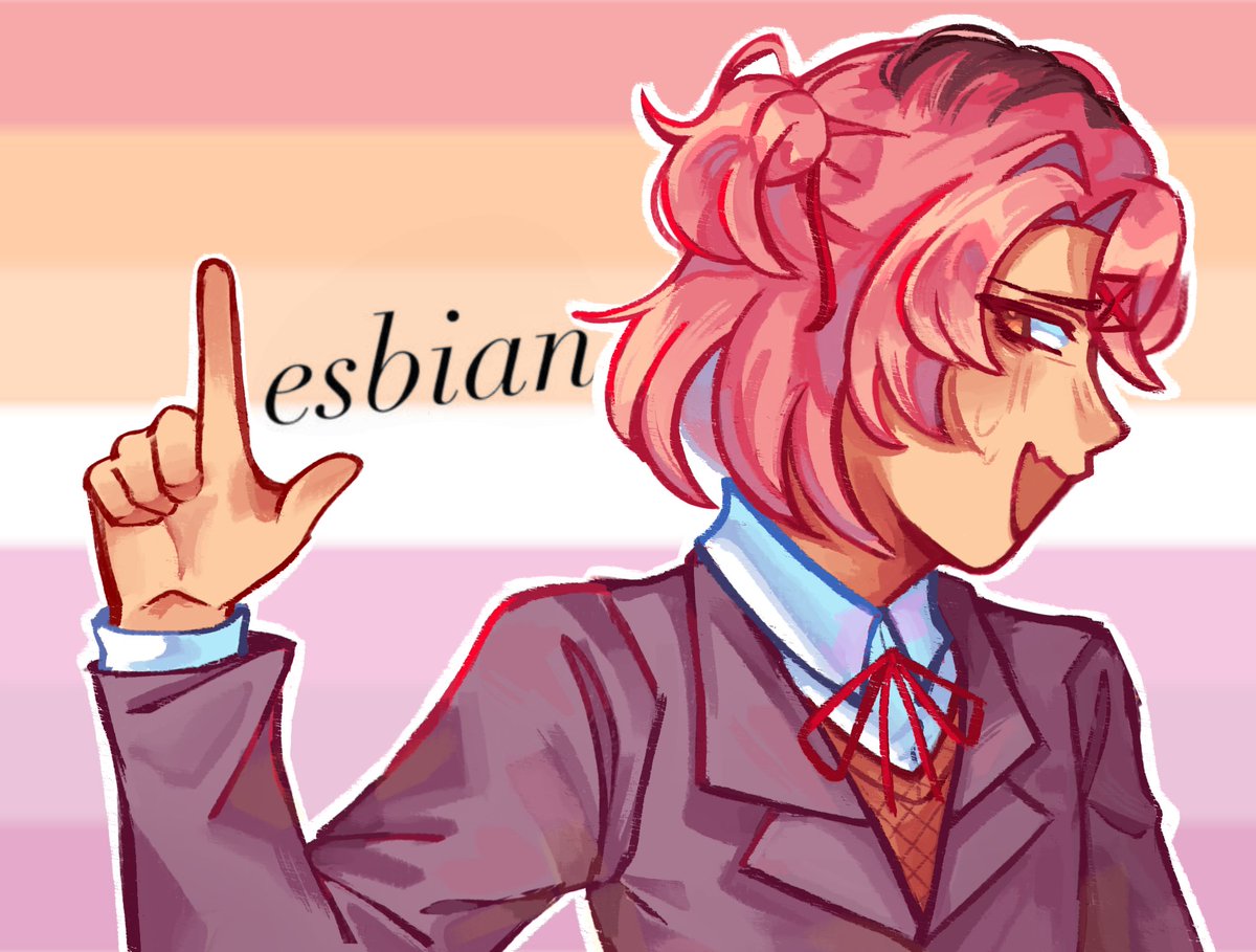 HAPPY LESBIAN VISIBILITY WEEK TO MY FAVORITE LESBIAN 

#ddlc #dokidokiliteratureclub