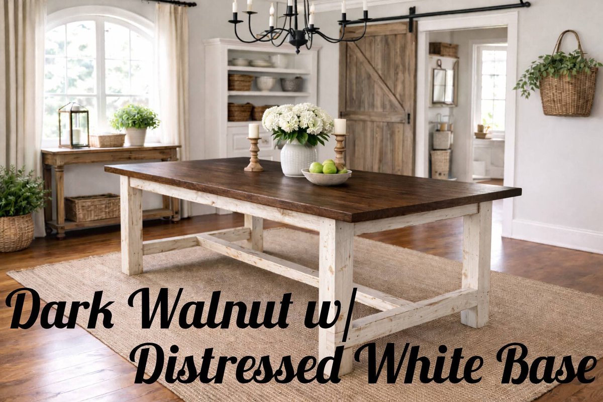jandscustoms566's tweet image. Farmhouse Tables in different stain options
#woodworking #woodworks #woodworker #handmade