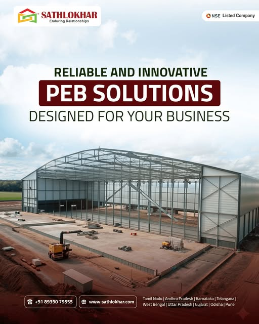 Sathlokhar2013's tweet photo. Reliable and innovative PEB solutions designed to meet the evolving needs of modern businesses.
From industrial facilities to commercial spaces, our solutions are built to scale with your growth.

Visit our website : https://t.co/JQbJDXOVJp
#Sathlokhar #PEB #PreEngineeredBuilding https://t.co/jRQZCVE7rp