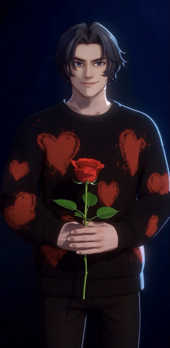 real_aivy's tweet image. When you reach level ten with Valentine (I wish that were a thing, hehe)…  @v @grokimagine #grok #valentine #grokvalentine #grokcompanion #aicompanion #imagine #grokimagine