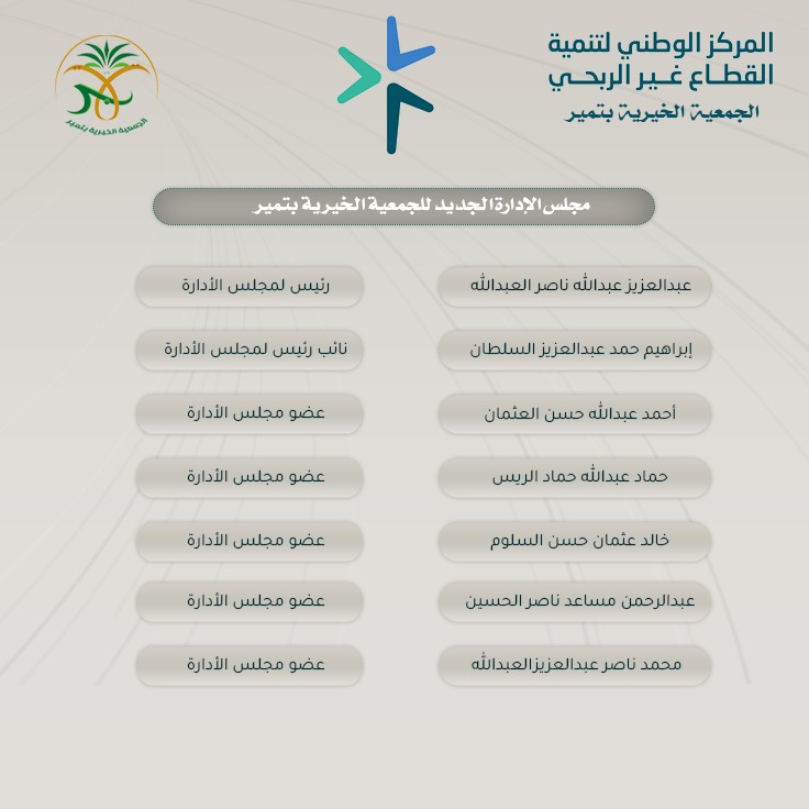 الجمعية الخيرية بتمير tweet media