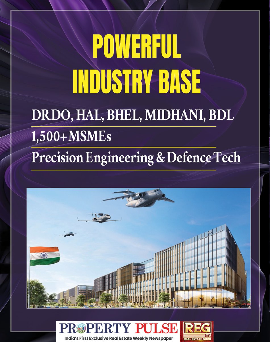 regpaper1's tweet image. WORLD’S MOST COST-EFFECTIVE
AEROSPACE CITY 🌍✈️

The Answer Will Surprise You!

#AerospaceCity #Hyderabad #CostEffective #AerospaceHub #Telangana #IndustryGrowth #GlobalDemand #AerospaceInvestments #DefenceTech #PrecisionEngineering #MSMEs #AIinDefence #Cybersecurity #SpaceTech