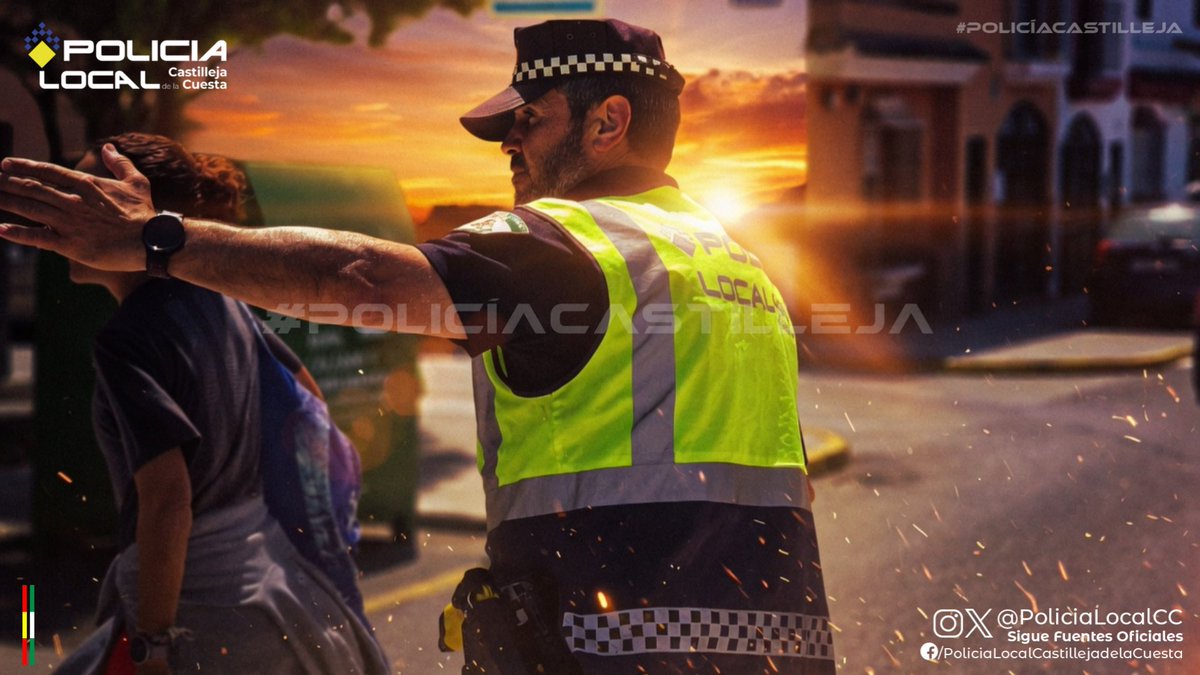 PoliciaLocalcc's tweet image. De camino al colegio o Instituto, #respeta las normas de tráfico y en su caso, atiende a las señales de nuestros agentes.
Tod@s somos parte de la #SeguridadVial y ell@s 🧒🏻👦🏼👧🏻 (para papas/mamas)hacen lo que ven.
Seamos su #Ejemplo.
#21Abril
#PoliciaCastilleja