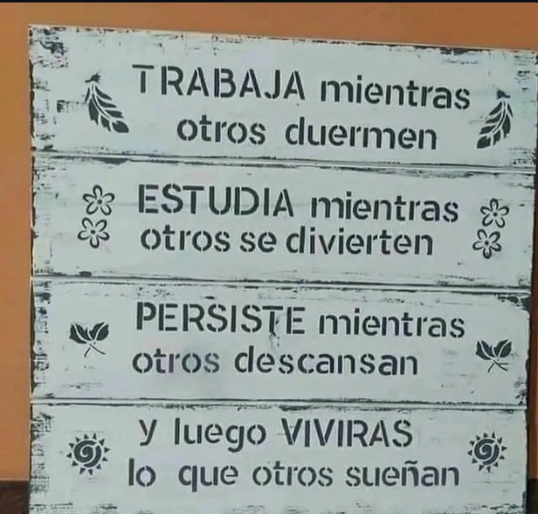 Repite hasta que lo logres.