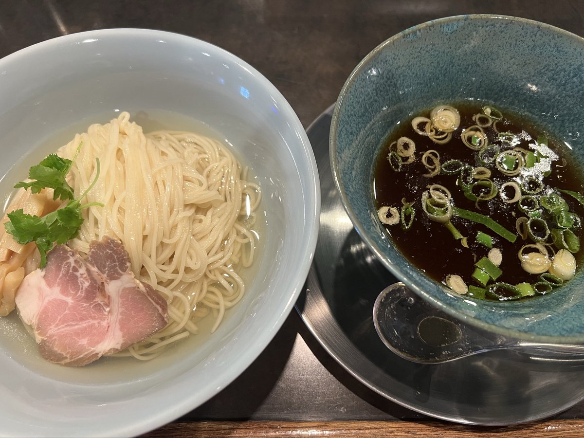 ka2ya0329's tweet photo. 御前崎市の
＠menya787 
麺屋フリスタさん

地鶏醤油の昆布出汁つけ麺
めっちゃうまいぃぃ
ごちそうさまでした😋 https://t.co/vfg0lGcHm2