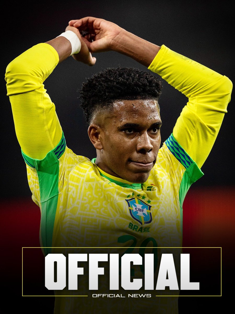استيفاو سيكون متواجد في نهائيات كأس العالم 2026
و لا يوجد شكوك حول غيابه عن البطولة
الان هي فترة تلقي العلاج و حالة اصابته يتابعها طاقم الطبي لمنتخب البرازيل و كذلك النادي اللندني