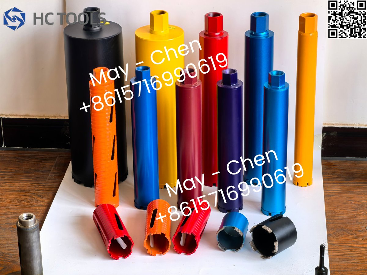 HCMaychen's tweet image. Multi-purpose: Dry/Wet drilling concrete, brick, reinforced concrete wall, floor and so on.
🛒 Customized Support: OEM, ODM, OBM
💟 Welcome inquiry!
#drillbit #drillbits #cuttingtools #diamondtool #diamondtools #diamonddrillbit