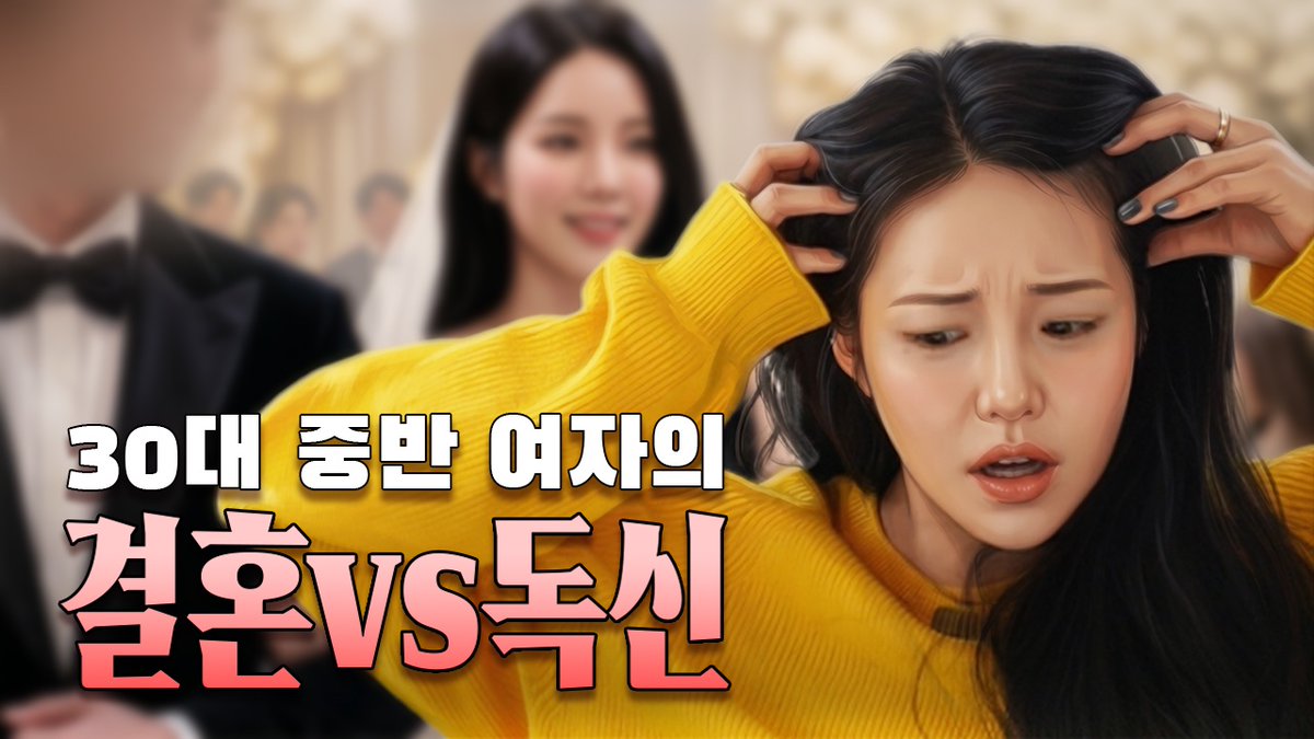 YouJnice's tweet image. [#남유정 #Video📼]
⠀
대한민국 30대 여자의 결혼 vs 독신에 대한 생각
▶ youtu.be/8wEpNBl-x9c 
⠀
#유정 #YouJoung
#유랄라 #결혼 #독신