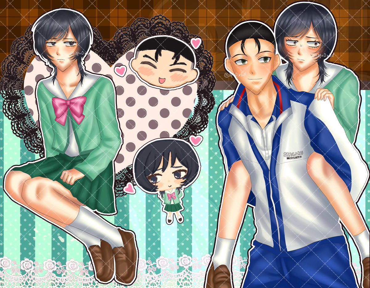 描き合いでしたᖭི༏ᖫྀ