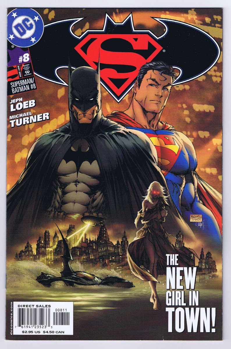 KalEl49er's tweet photo. @ReviewFischer Wtf are you talking about ? The jeph loeb batman n superman run from 04 used the concept of merging superman and batman logo together, so Snyder couldn't come up with anything original he stole from Michael Turner art , while the brainiac/superman symbol is original https://t.co/SxsloUsfaC