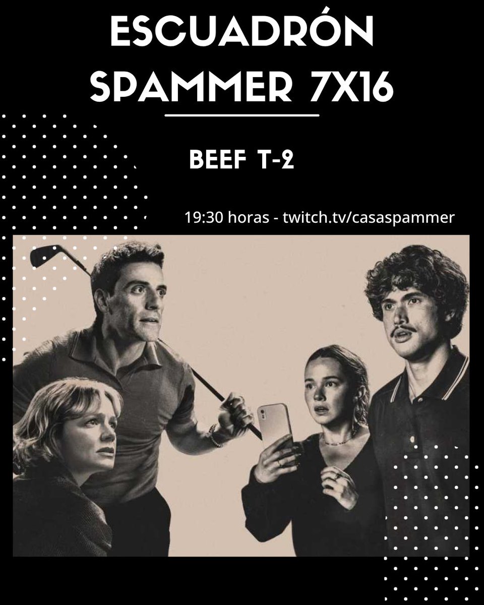 casaSpammer's tweet image. #Beef fue concebida, en principio, como serie limitada, pero luego fue renovada por una segunda temporada.

Así que hoy hablaremos de su vuelta en nuestro nuevo programa, que emitiremos desde las 19:30 horas en #Twitch (twitch.tv/casaspammer). ¡Veníos!