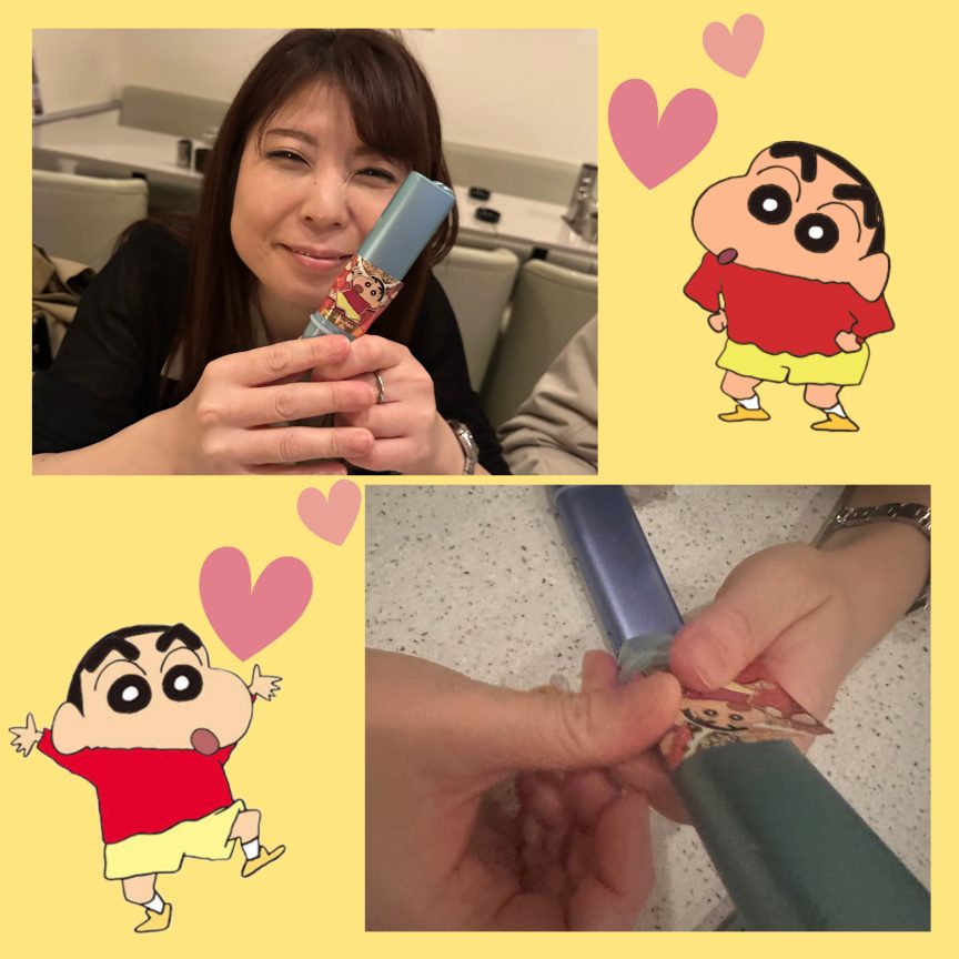 info_hcs's tweet image. のぞママにクレヨンしんちゃんのシールをあげたら早速貼ってくれました！！ とても喜んでくれて嬉しい💕 アンジュ 大島 吉葉 

 #すすきの #HCS 最新情報は→ hcs-g.com