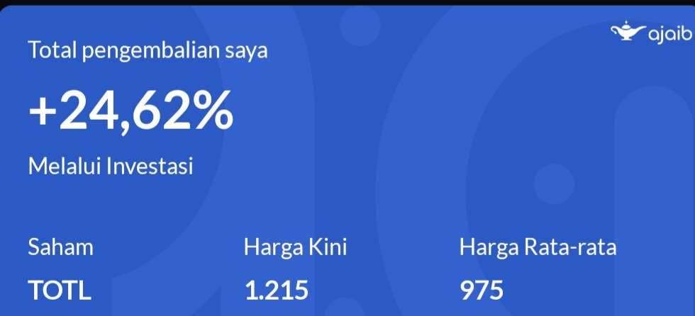 pet_wil's tweet photo. Saham favorite pak @TradingDiary2 Bingung ini TP dimana 😅😅😅 #profitloungecia #kataalumnicia https://t.co/blRuqiRv38