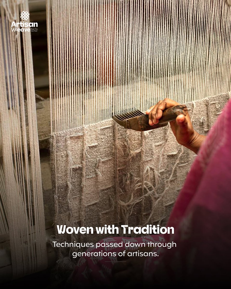 ArtisanWeave01's tweet image. Woven with tradition. Crafted to last. Generations of skill in every thread—made for modern living.
 By- @ArtisanWeave01 

#ArtisanWeave #HandcraftedRugs #TimelessDesign #HomeDecorUSA #LuxuryInteriors