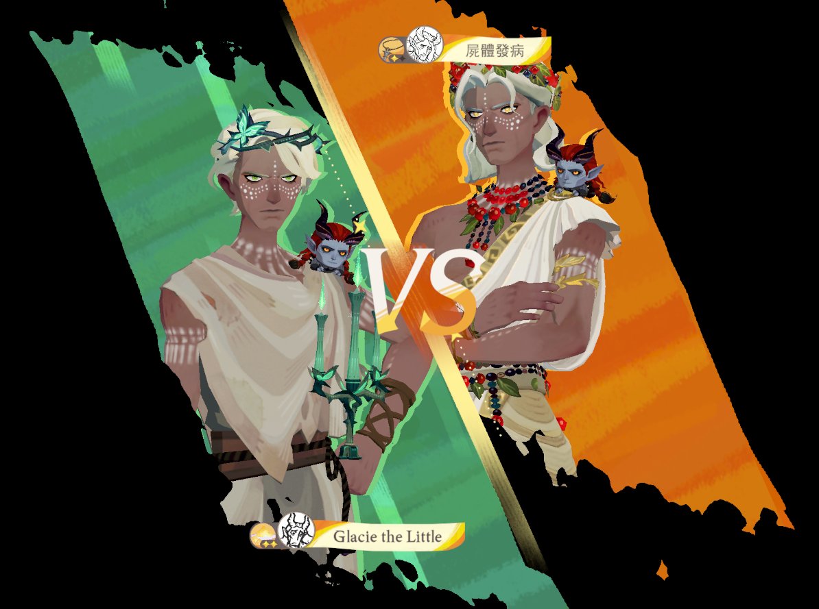 GPaimon's tweet photo. Well, I know the players in Honor Duel are robots. 
But to encounter myself with my little f2p account is just funny.🤣 https://t.co/3bJFEYAVZ3