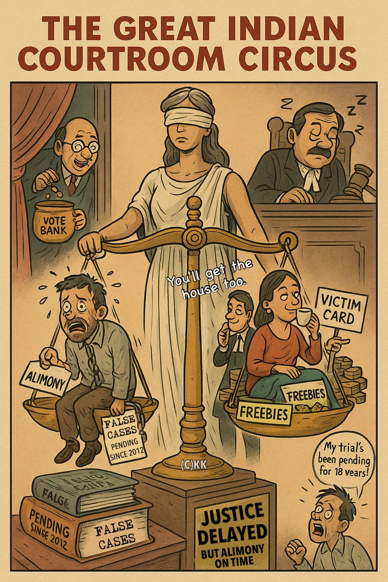 Racr2024's tweet image. When wil All @mpa_india @rajyasabhatv @loksabhatv @LokSabhaSectt @loksabhaspeaker @LoPIndia @AmitShah All Members Speak abt Men suffering,facing #LegalHarrasment #Falsecases by Women/Wife in Matrimonial Cases.#Divorce is All #Money #Alimony #Maintainence.@republic @ANI @PTI_News