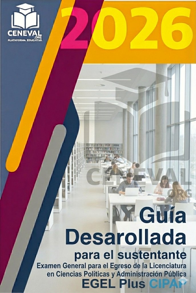 EduguiaMx's tweet image. 👍 Guía Ceneval EGEL Plus Ciencia Política y Administración Pública 2026 👍
a solo $ 199.00
Compra Ahora! 👉👉 shortlink.store/qtl5lmeoknyb

#guia #ceneval #exani #egel #acuerdo #286 #357 #examen #unico