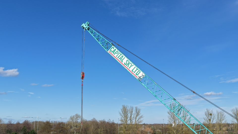 St_Johns_IP's tweet image. Lovely blue skies as the cranes get to work on our new development project - The #DiracBuilding.

#Cambridge #Construction #OfficeBuilding #NewDevelopment