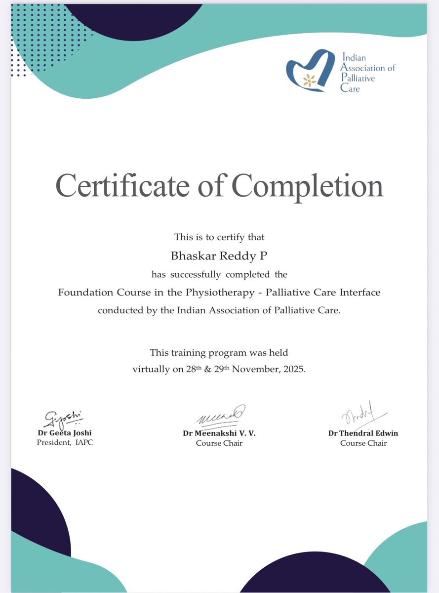 Successful completed International &amp; National Indian course.Even vacation study 📚 continues