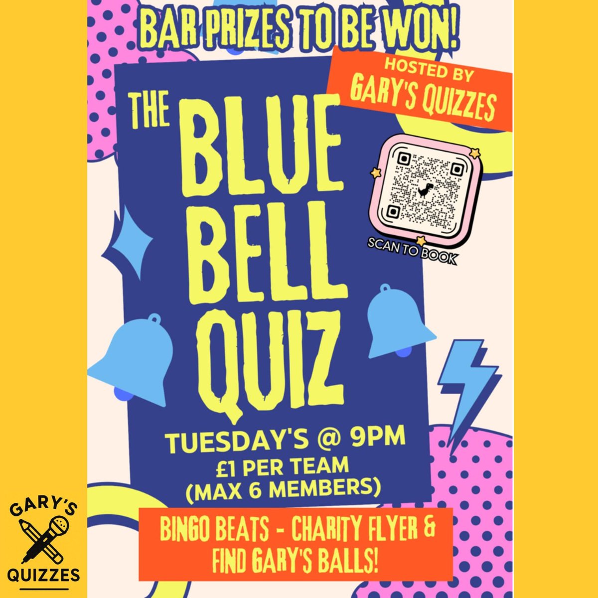 🧠 Blue Bell tonight!

🕺 1970s
🌿 Plants (not what you’re thinking haha)
⏰ 9:00pm

Nobody Saw That… 👀

Same format. Different questions. No phones 📵
